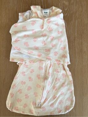 Halo Pink Floral Sleep Sack Swaddle